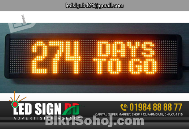 Comedown led moving display p10 screen  Outdoor LED Display.